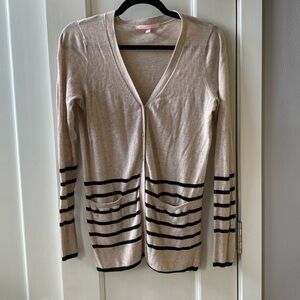 Victoria’s Secret stripped cardigan